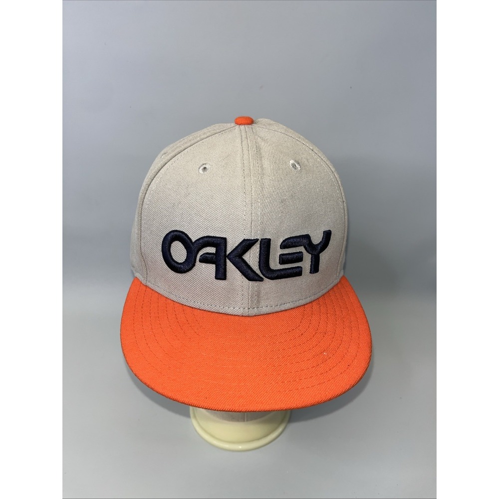 New‎ ERA Vintage Oakley Big Logo 9 Fifty Men's Gray Orange Cap Hat